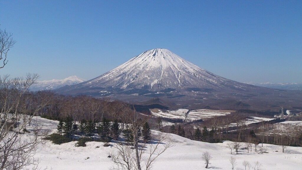 Hokkaido Niseko Hill in Winter