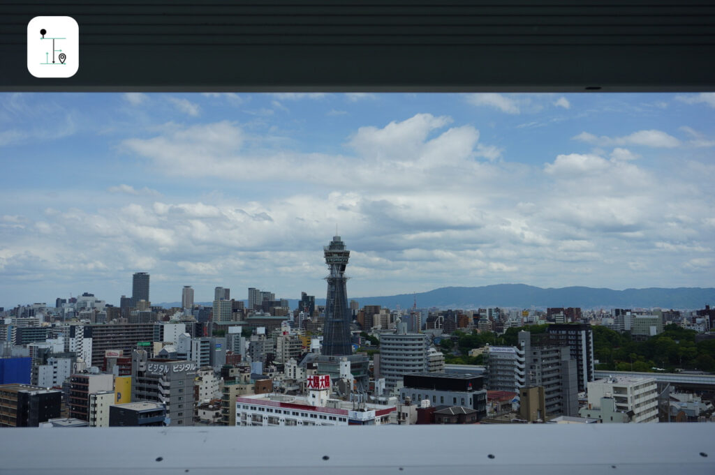 deluxe room with landmark view from OMO7 Osaka