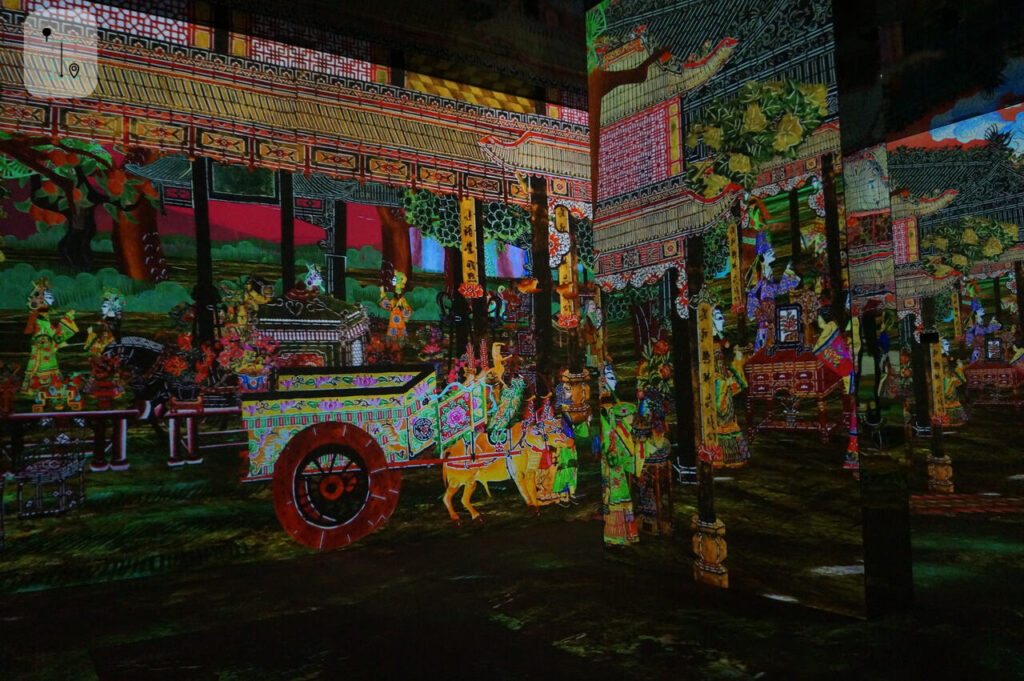 marvellous folk life shown in shadow play