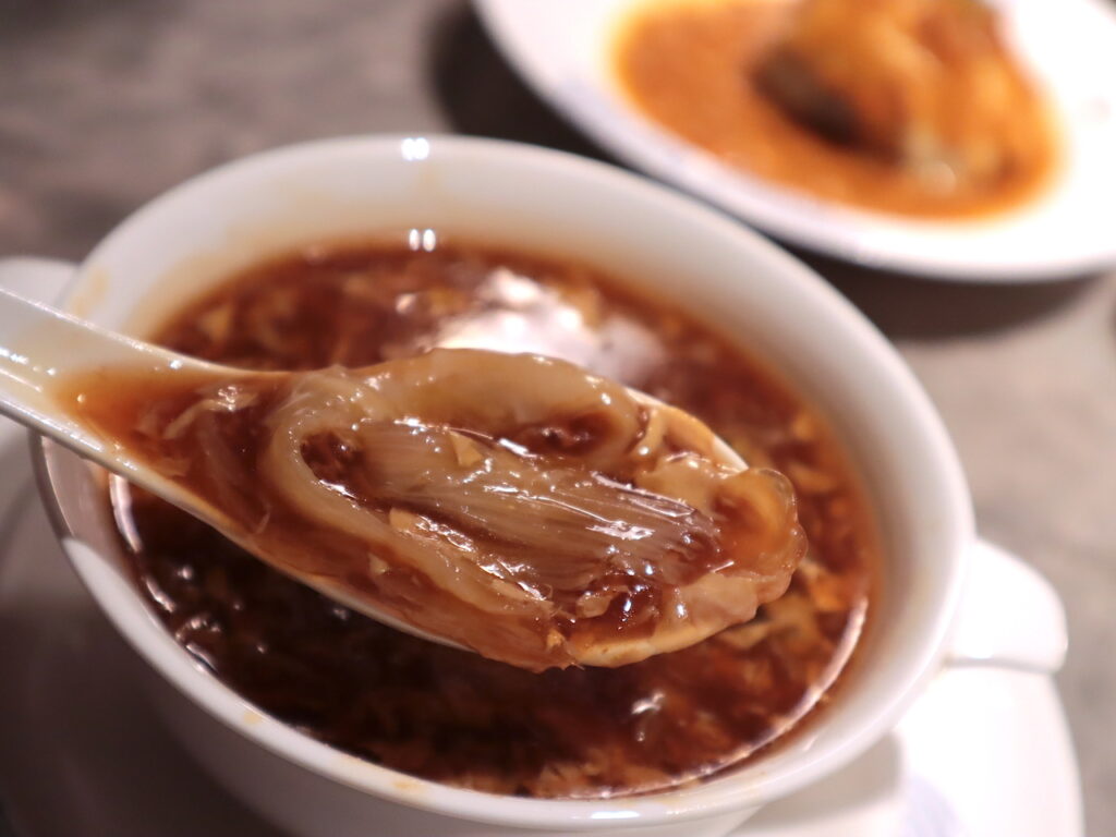 spicy shark fin soup