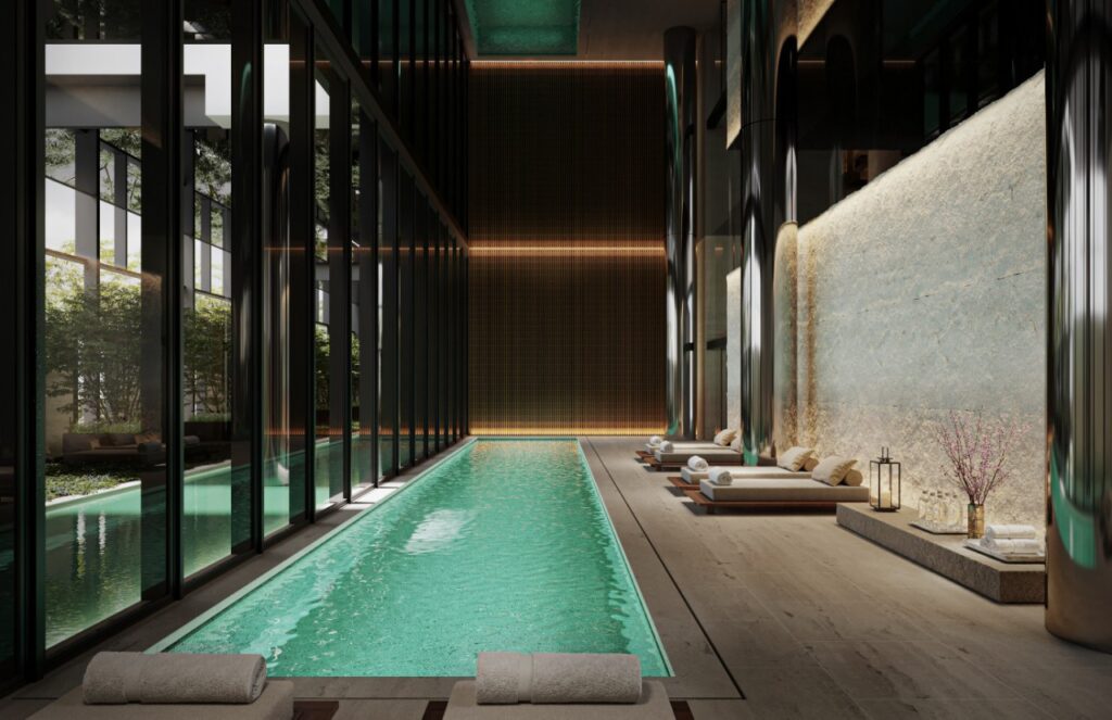 Mandarin Oriental Madrid Swimming Pool