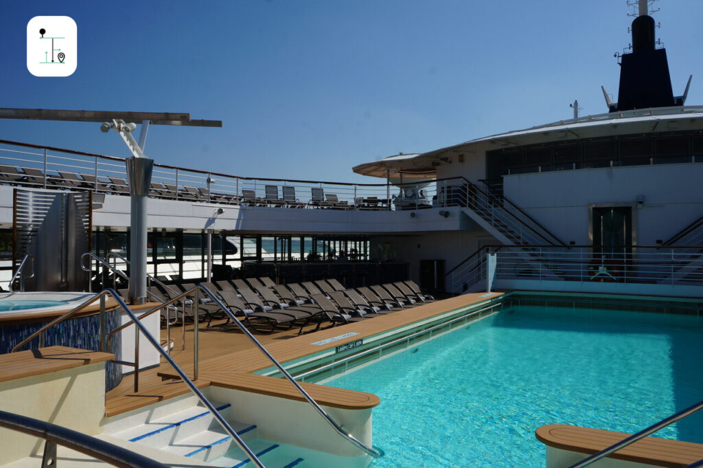 swimming pool on Celebrity Millennium