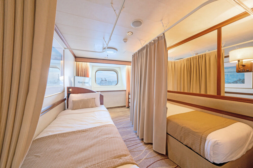 semi single room pacific world peace boat