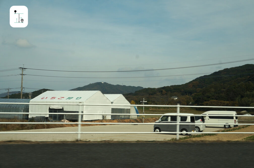 strawberry farmhouse near the Itoshima, Fukuoka