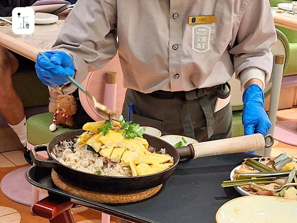 海南雞鑊仔飯煮飯示範