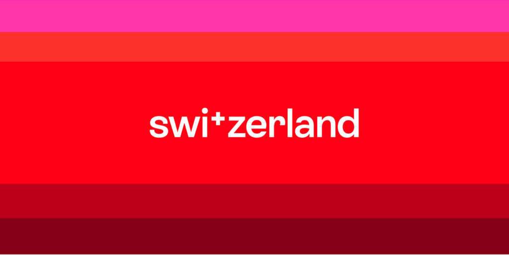 new logo of Tourism Switzerland