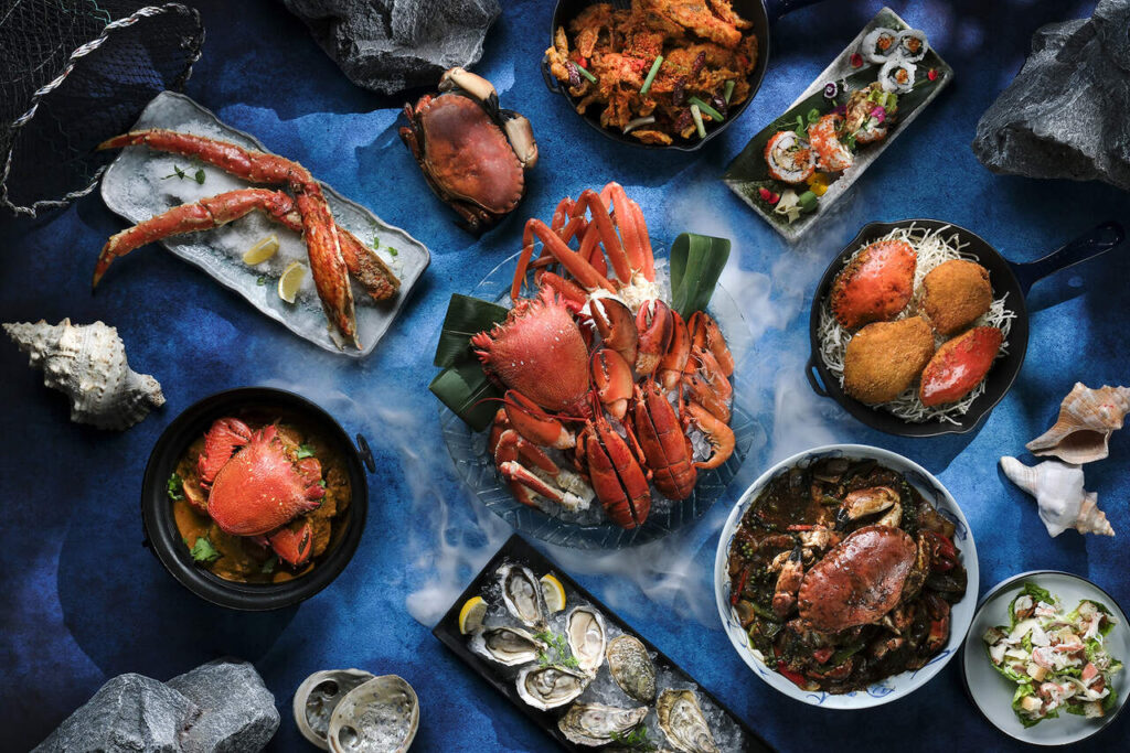 Crab-tacular Buffet with seafood in HK Sheraton Hotel