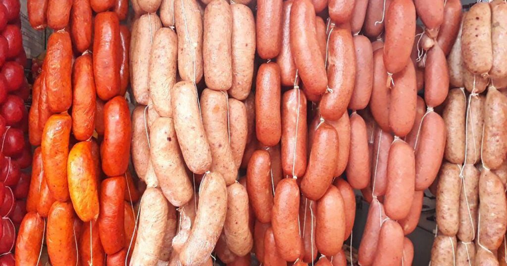 Swiss sausages 瑞士美食 瑞士香腸