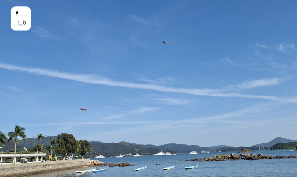 Sai Kung promenade with waterfront view.